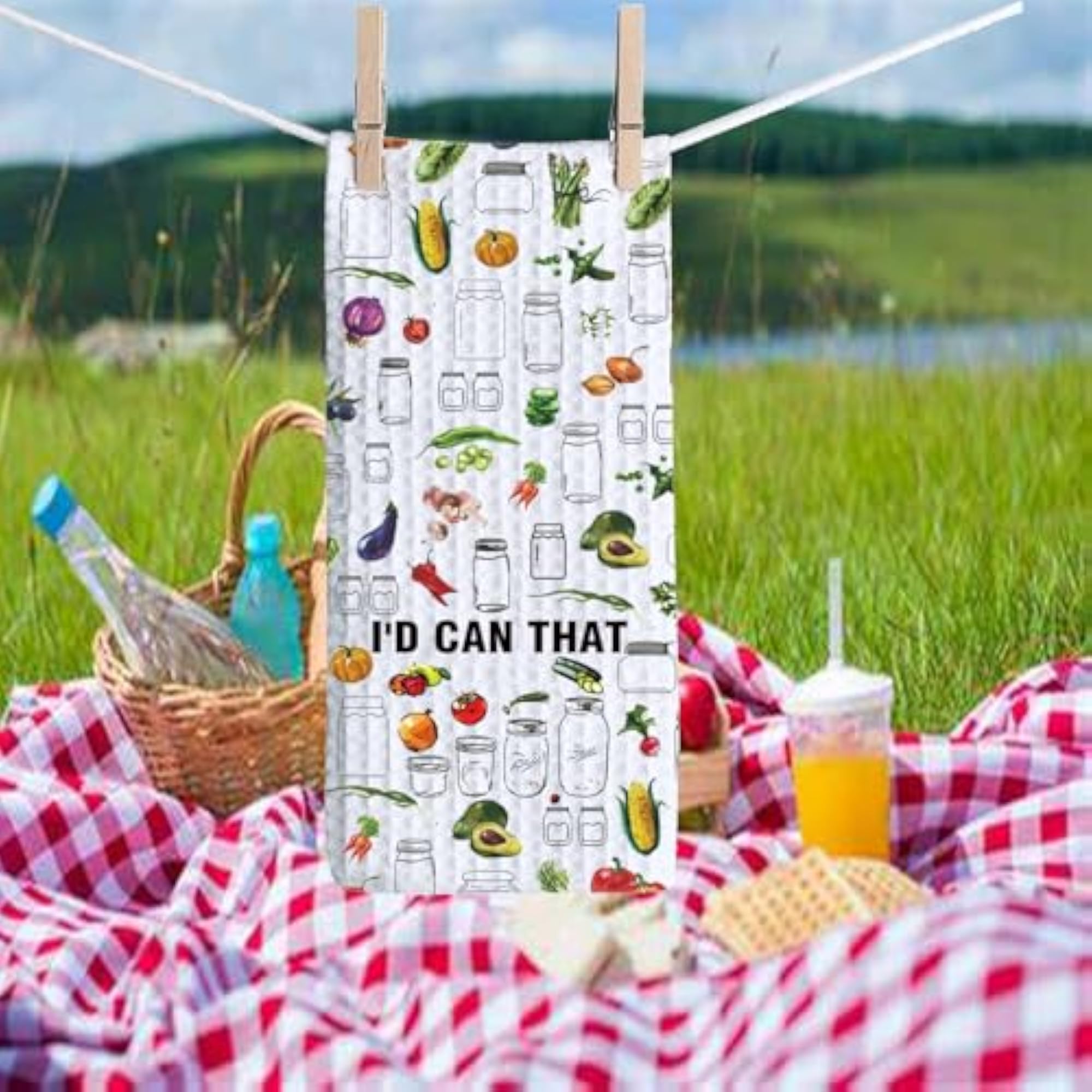 Canning Lover Gift Kitchen Dish Towel