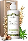 Tree To Tub Lotion for Sensitive Skin - pH 5.5 Balanced, Fragrance Free Lotion with Organic Shea Butter, Cocoa Butter, Aloe Vera 8.5 oz