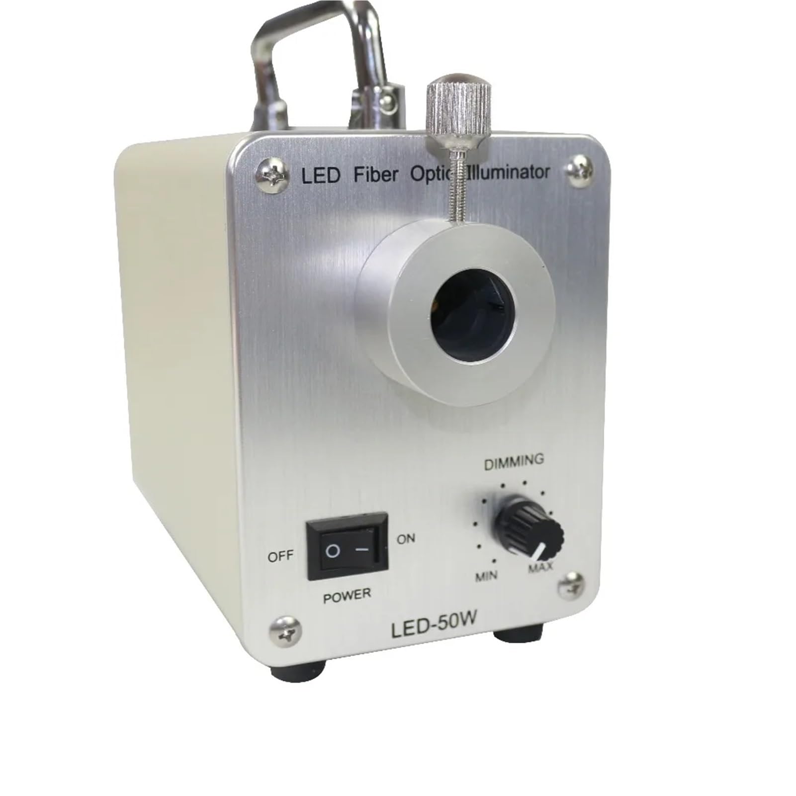 Sorgente Luminosa A Led Da 50 W Per Microscopio, A Luce Fredda, Per Un'Illuminazione Potenziata Nella Ricerca Scientifica.