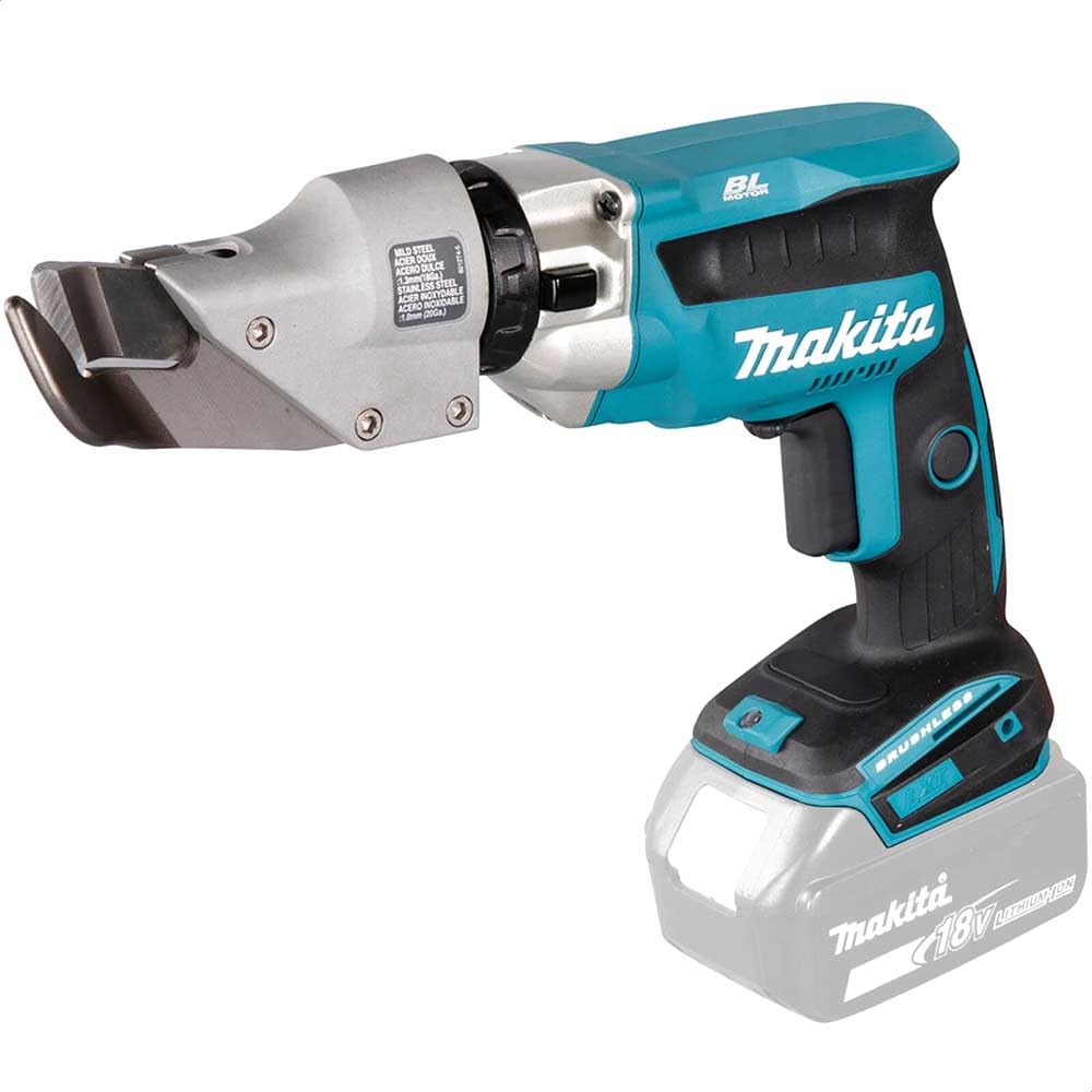 Makita DJS131Z - Cesoie curve a batteria 1,3 mm 18 V (senza batteria, senza caricatore)