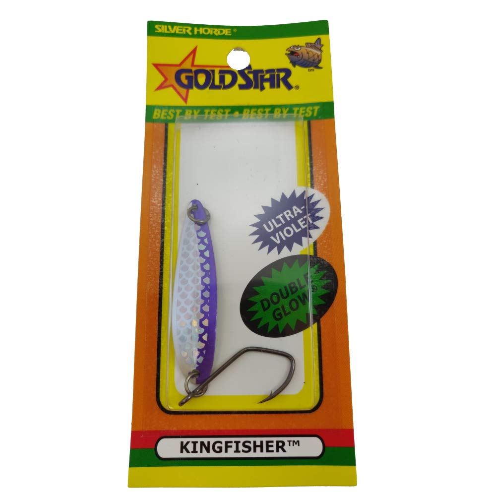 Silver Horde 4131000395#3 Kingfisher Glow/UV Herring Aide, Multi, One Size