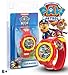 Nickelodeon Paw Patrol Kids Digital Watch with LCD Display, Velcro Strap, Chase, Marshall, Rubble & Rocky, Perfect for Young Fans Learning to Tell Time, Ideal Gift for Kids Ages 3+