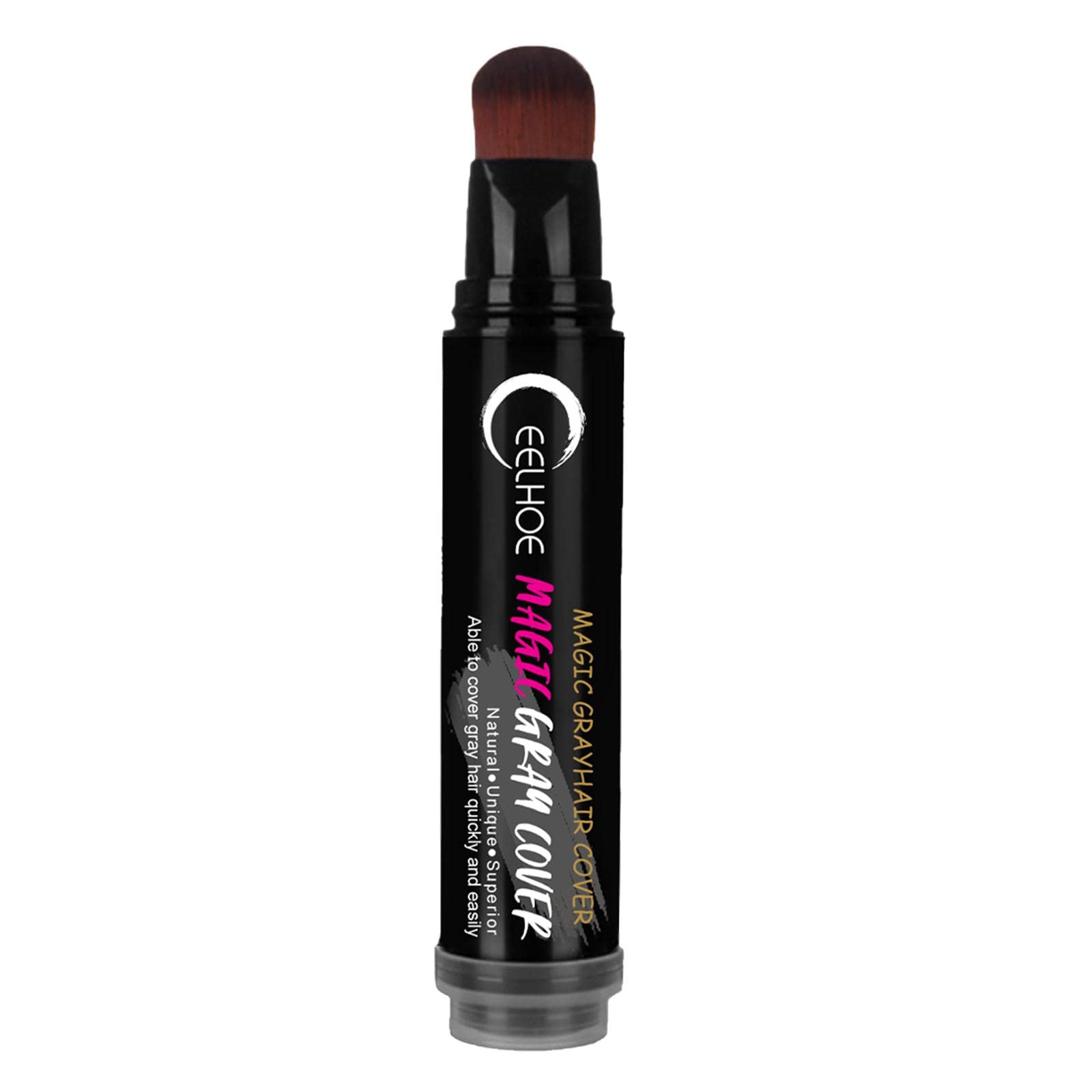 MYADDICTION 20ml Disposable Hair Dye Stick Grey Hair Dye Brush Pens Light Weight Instant Coffee-picture-27