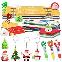 VEYLIN Christmas No-snap Crackers, Make Your Own Christmas Crackers Set DIY Xmas Crackers for Kids Xmas Crackers Set with Novelty Gifts, 15 Pack in 5 Colours