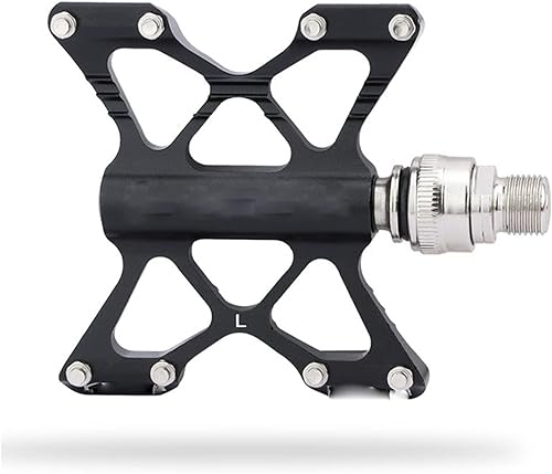 Miniatura 5 de Pedales de liberación rápida, antideslizantes, de aleación de aluminio ultraligera, rodamientos sellados DU, pedales plegables para bicicleta,