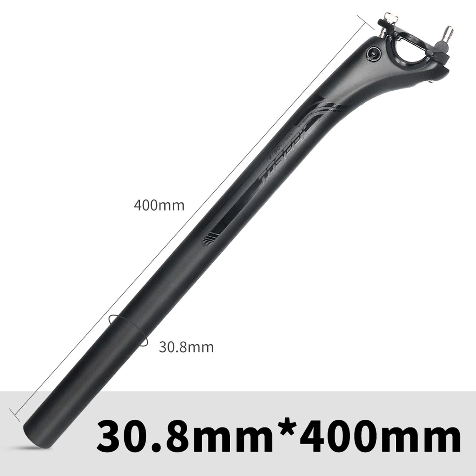 Amazon | カーボンシートポスト 27.2/30.8/31.6mm マットブラック MTB