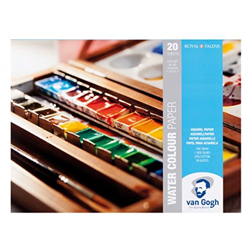 Van Gogh - Bloc Para Acuarela Multicolor En Oferta Bloc De Acuarela 13,5X21 De 200 Gramos