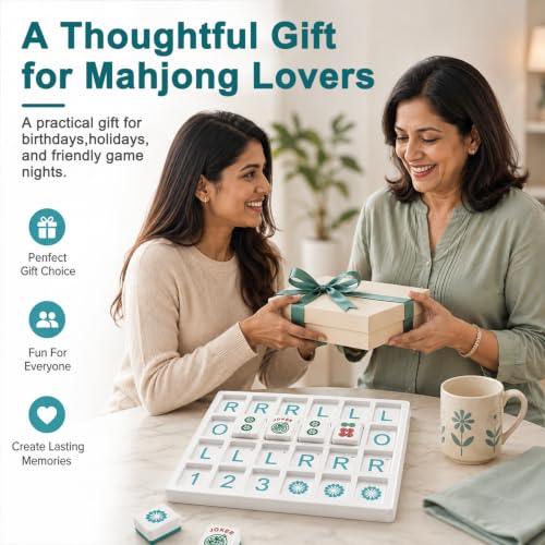 Image of PATPAT American Mahjong Board Games Practice Board Solo Training Tool