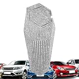 Generico Cubo de basura para coche | Cubo de basura interior con tapa con cristales | Contenedor para interiores | para camping, viaje, carretera, camión, desplazamiento, SUV, furgoneta o autocaravana