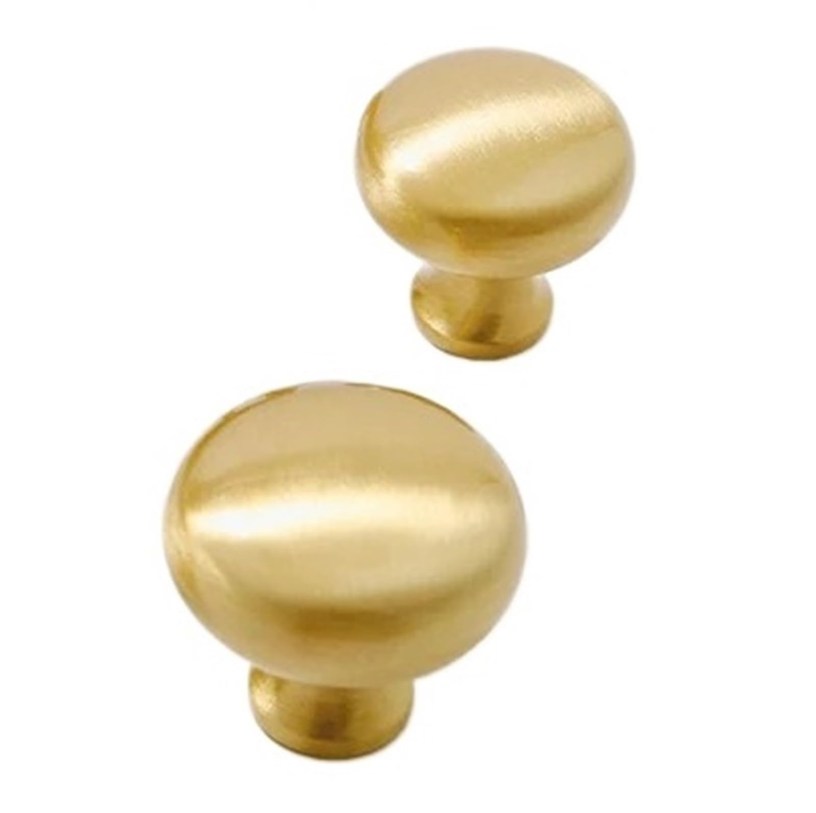 Gwyzax 1-20Mm Antique Cabinet Pulls Nordic Brass Cabinet Knobs Modern Minimalist Pulls For Drawer Wardrobe Closet