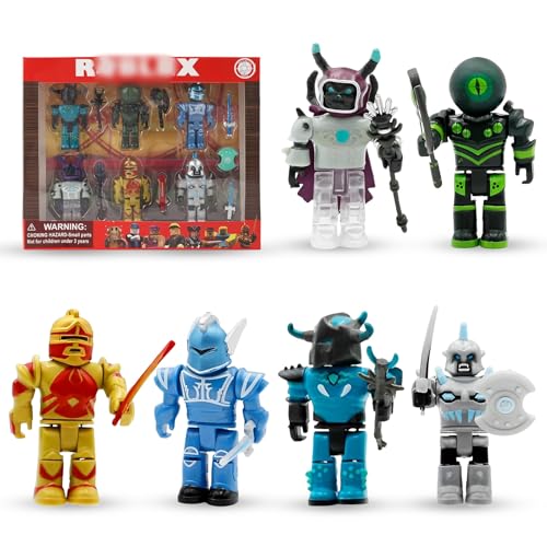 Robl 6 Pcs Action Figures Figures Cake Toppers Toys Figure Cute Model Toy Set Cake Decorations Party Decorations Birthday Kid for Boys Girls Children