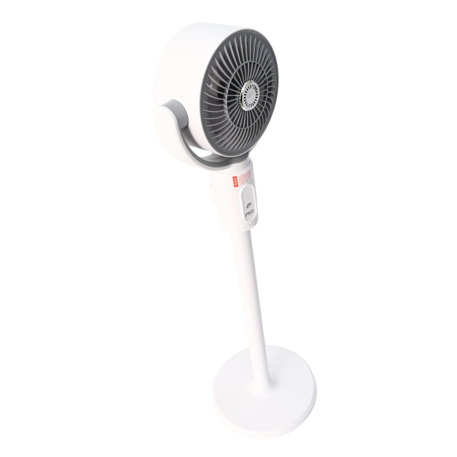 ZJchao Ventilateur Sur Pied R glable en Hauteur avec 5 Vitesses Silencieux Minuterie 8 h Oscillation Large et T l commande Id al pour Chambre Bureau et Salon