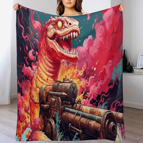 Couverture dinosaure plaid 3D idée cadeau anniversaire garçon