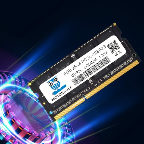 Image of DDR3L 8GB 1600MHz PC3-12800 CL11 Unbuffered Non-ECC 1.35V SODIMM 204-Pin Laptop Notebook PC Computer Memory Module Ram Upgrade