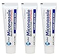 Miconazole Globe (3 Pack) Nitrate 2% Cream 1 oz, Cures Most Athletes Foot, Jock Itch, Ringworm and More.