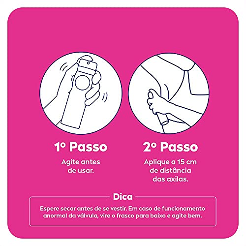Kit Desodorante Aerossol Nivea Black & White Clear 150Ml - 2 Unidades, Nivea, Pacote de 2