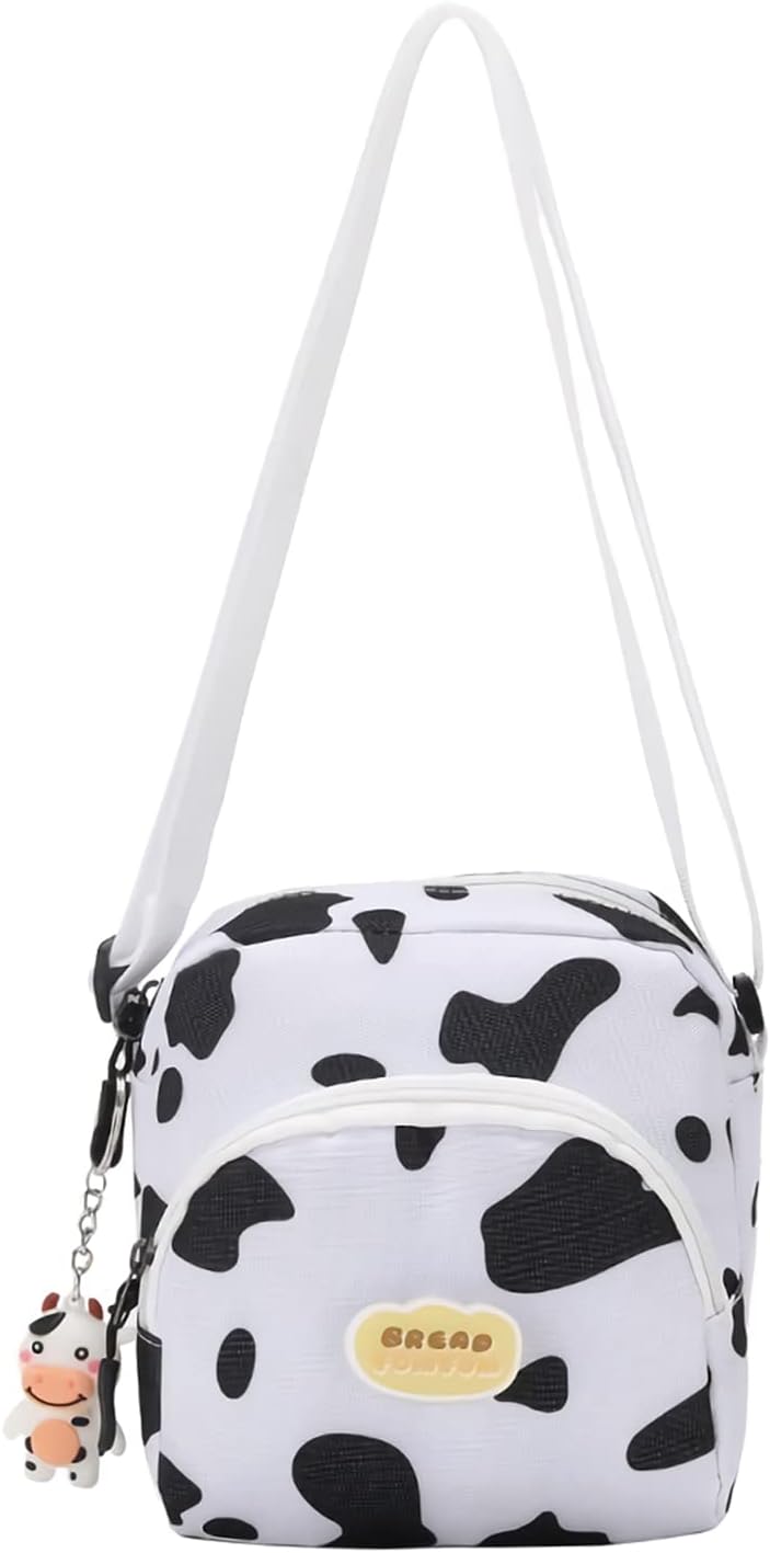 HomeSoGood Cow Print Shoulder Bag,Cute Crossbody Purse, Small Bag