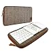 Produktbild Tuff-Luv Herringbone Tweed Travel case für Apple Magic Keyboard 1 & 2 / Mouse 1 & 2 / Trackpad 1 & 2 - Braun