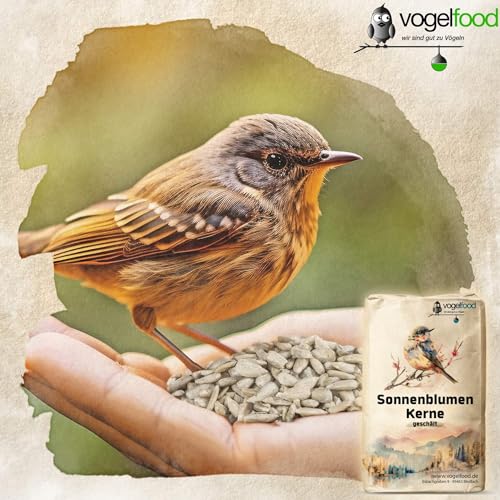 Vogelfood Sonnenblumenkerne geschält 10 kg Vogelfutter für Wildvögel – Bild 6