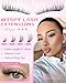 Wtvane Wispy Lash Clusters Natural Eyelash Clusters Lashes Extensions 8-14mm Short Lashes Clusers CC Curl Individual Lashes Soft Thin Band Eyelashes Clusters for Natural Look Clean Beauty