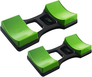 MAGICLULU Soporte para Mancuernas y Pesas de Mano Estante Antideslizante para Gimnasio Doméstico, Doble Capa y Diseño Compacto para Mantener Ordenado el Equipo de Entrenamiento