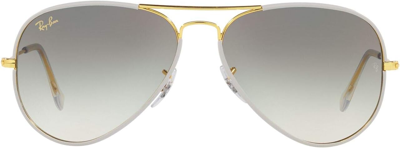 Ray-Ban Unisex Rb3025jm Classic Full Color Metal Aviator Sunglasses