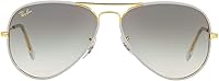 Vista 2 de Ray-Ban Gafas de sol unisex RB3025JM estilo aviador clásico de metal a todo