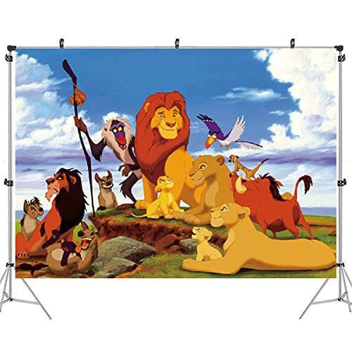 Fondo de fotografía de The Lion King - simyron Anime The Lion King Tela De Fondo Dormitorio Tela,...