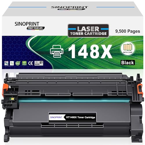 Cartouche W1480X avec puce pour imprimante HP Laserjet Pro 4001dn 4101dw