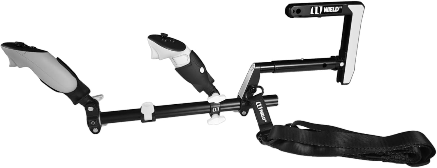 OneStock – Pro-Level VR Gunstock for Quest 3 – Instant Aim, No Setup – Lightweight, Adjustable, and Built for FPS Immersion – Fits Quest 2, 3, 3S, Pro