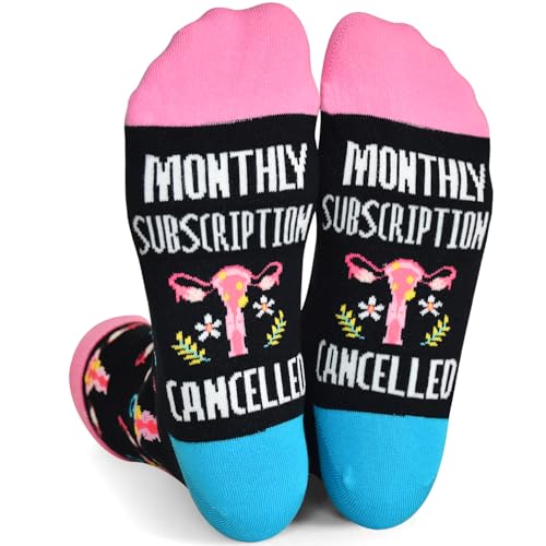 Monthly Subscription Cancelled Socks Funny Hysterectomy Support Gift Humor Surgery Recovery Present