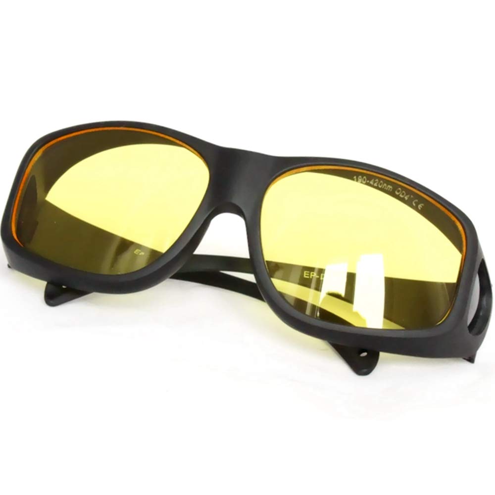 EP-9A-9 Lunettes de protection laser à absorption continue à large spectre 190-420nm