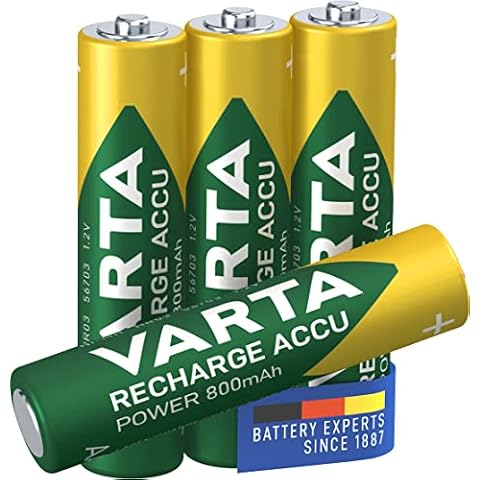 Piles rechargeables VARTA AAA 800 mAh Cover