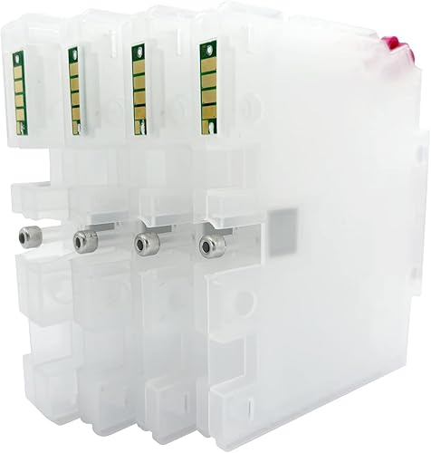 Miniatura 2 de Cartuchos de tinta recargables vacíos compatibles con impresoras Sublijet Virtuoso Sawgrass SG500 y SG1000, con chips de una sola vez