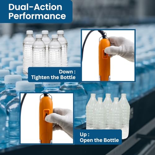 Image of SMART PACK Manual Capping Machine for Packaging of Bottle Cap Capping | Plastic Cap Sealing Machine | Manual Cap Locking Machine | Manual Bottle Capper | Cap Closer Machine | Pack of 1