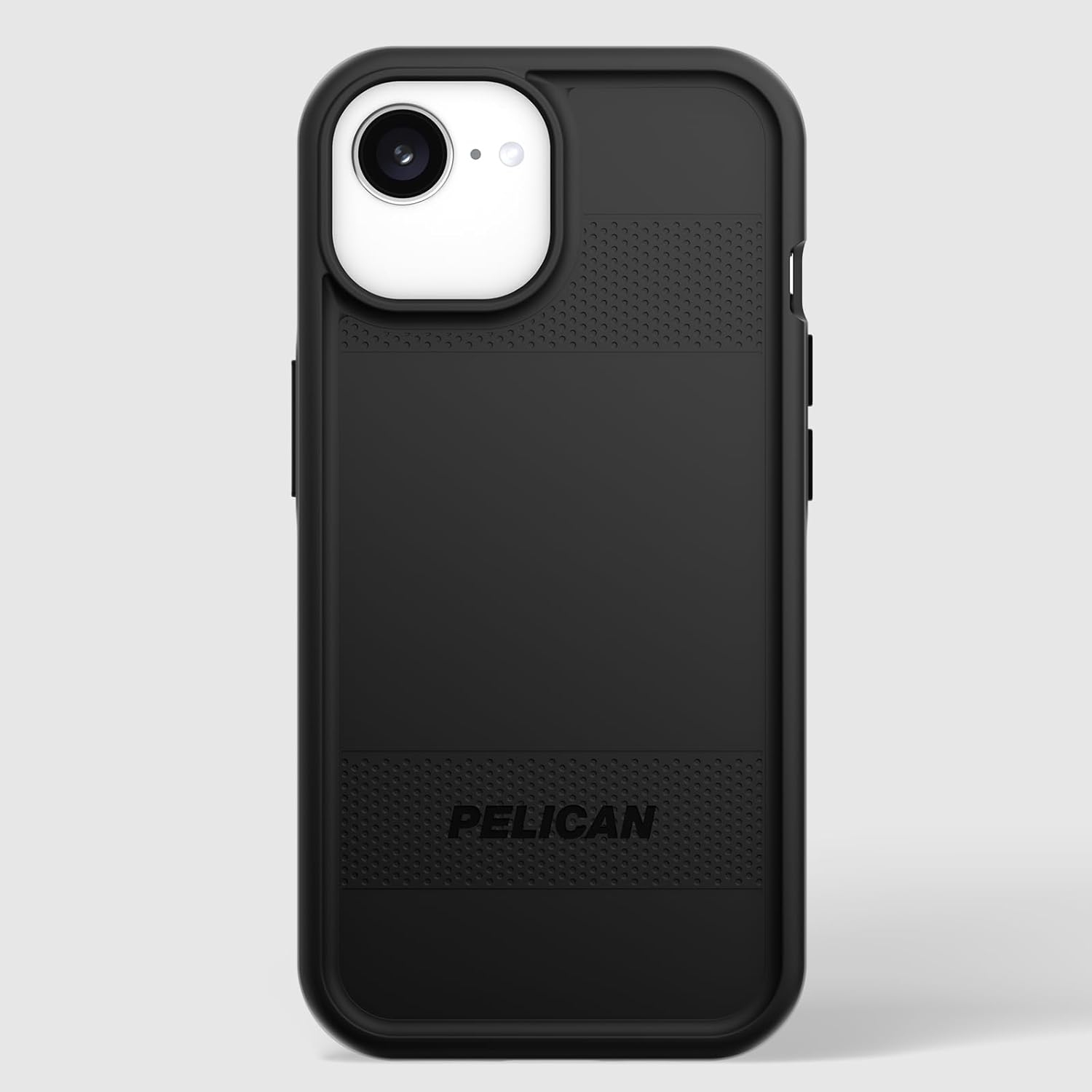 Pelican Protector iPhone 16e (2025) / 15/14 / 13 Case [Compatible with MagSafe] Magnetic Phone Case with 16ft Military-Grade Drop Protection - Heavy Duty Cover for iPhone 16e (2025) - Black