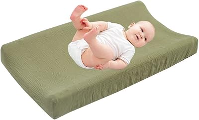 Changing Pad Cover for Boys Girls Changing Table Cover Diaper Changing Pad Cover Sheets Baby Changing Mat Cover Cotton Changing Pad Covers Soft Comfy Cradle Sheets Removable Cover Shower Gift