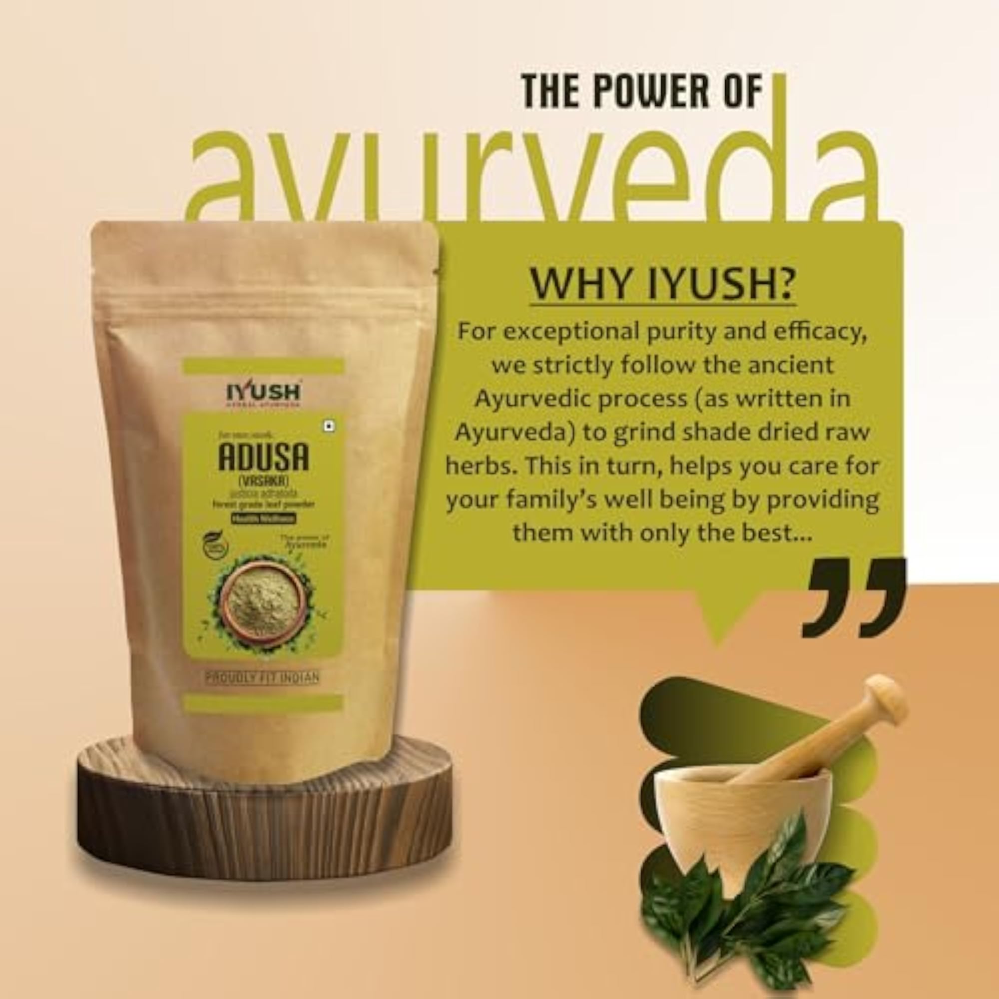 Adathodai Powder, 400gm for Respiratory Health