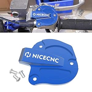 NICECNC Bleu Capuchon de Couvercle d’accélérateur avec Boulons Compatible avec Yamaha Raptor 700R 700 YFM700 YFM700R, YFZ450 YFZ450W YFZ450RW YFZ450RSE 2017 2018 2019 2020 2021 2022