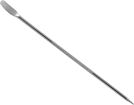304 Stainless Steel Coffee Art Pen, Coffee Fancy Stitching Barista Tool, Korean Fancy Coffee Garland Needle, Roasted Milk Foam Carving Stick, Cappuccino Latte Spatula Needle for Home Kitchen Cafe Fiaoen
