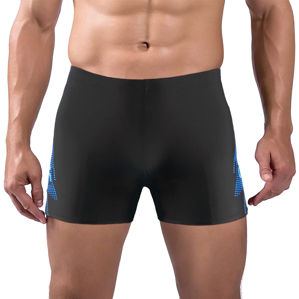 decdeal Men's Swim Trunks Shorts Elastic Waist Diving Shorts Quick Dry Surfing Shorts for Beach Sun Bathing XL/2XL/3XL/4XL/5XL Light Blue-picture-39