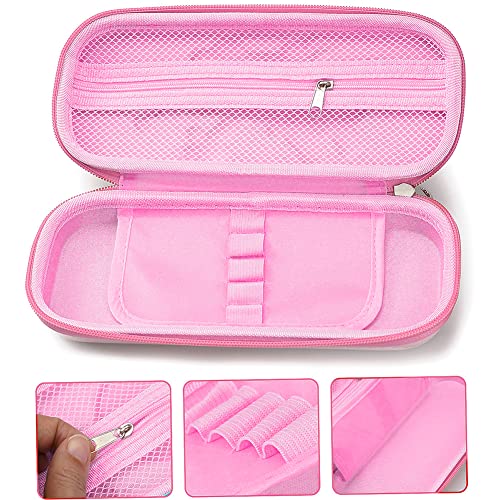 Image of 3D Rabbit Pencil Case for Kids Girls, Waterproof Pencil Box with Compartments Pen Pouch (Pink)
