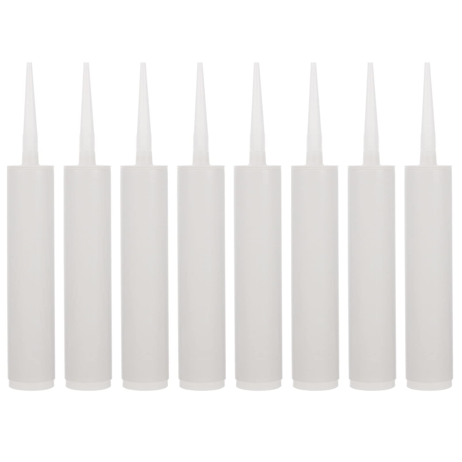 Buy Cabilock Empty Caulk Tubes 8 Sets 300ml Fillable Sealant Caulking