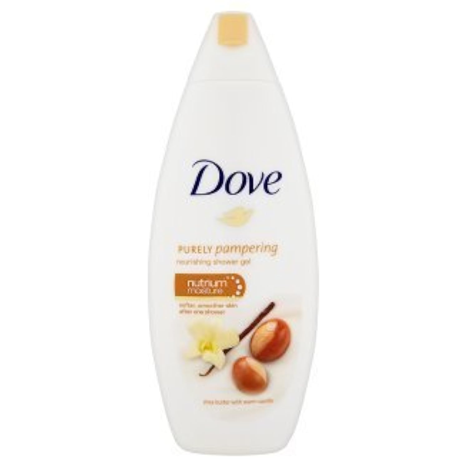 Dove Body Wash 6-Pack – Purely Pampering, Shea Butter & Warm Vanilla for Softer, Smoother Skin, 25.4 Oz Ea