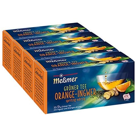 Meßmer Grüner Tee Orange-Ingwer 25 TB Cover