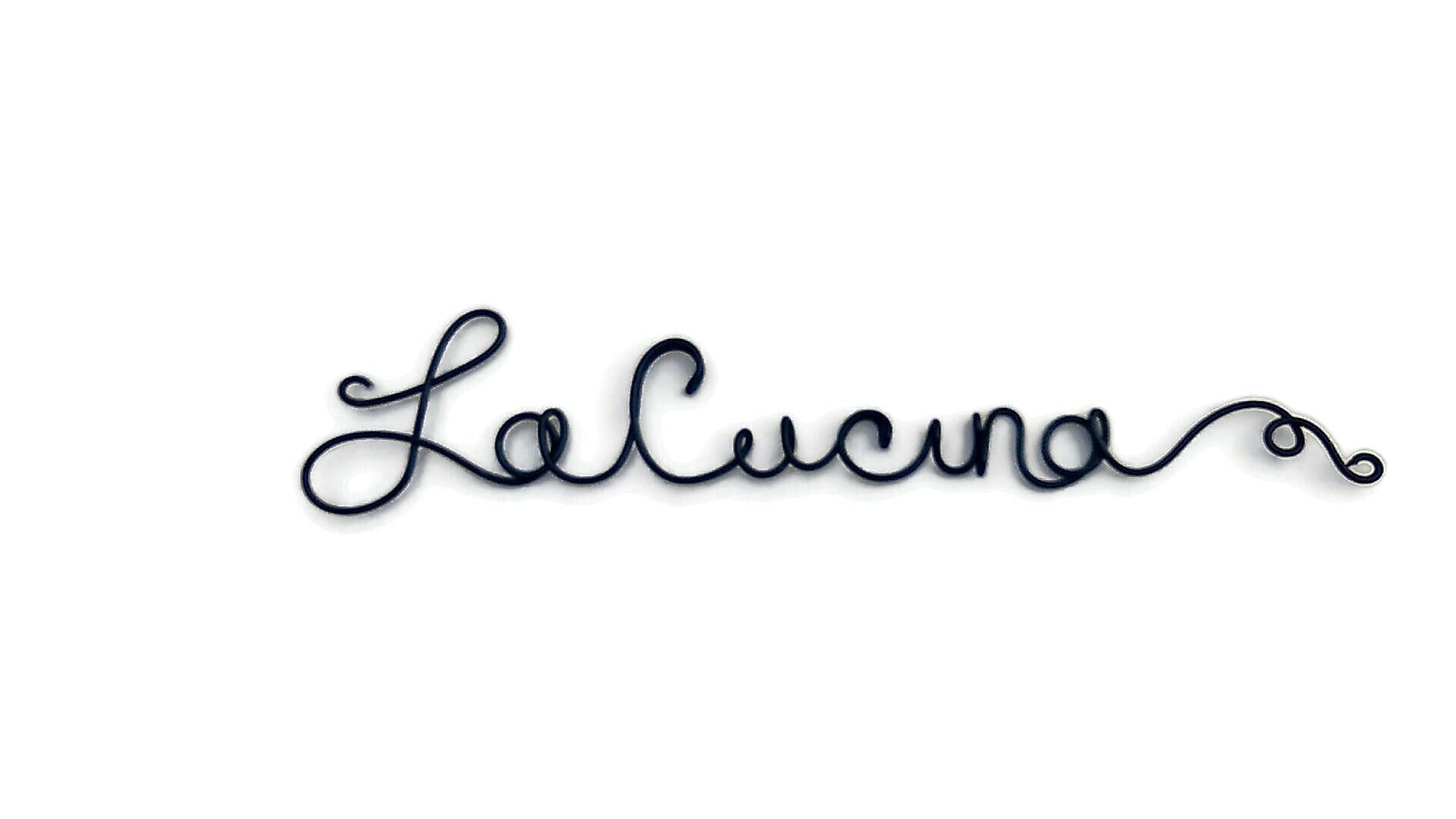 Small La Cucina Sign for Italian Themed Kitchen Decor, Housewarming Gift