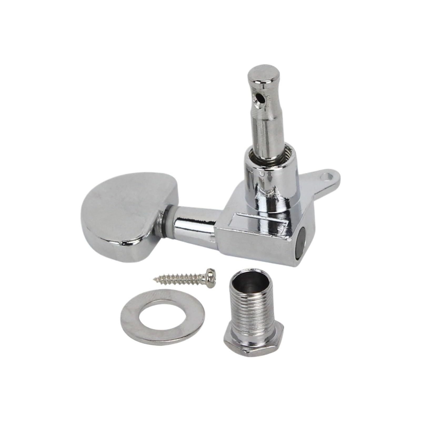 Clavijas de guitarra selladas 3L3R, afinadores, clavijas de afinación, llaves, cromado/negro, 6 uds.(Black Set)