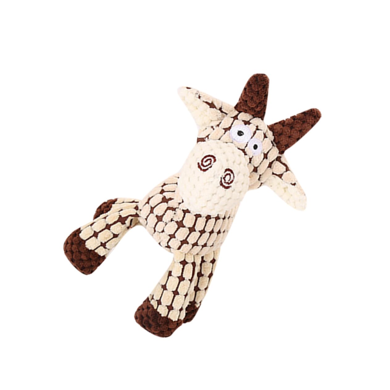 SUPVOX 3 Piezas Juguete para Masticar Perros Mascota de Peluche de Juguete cumpleaños Juguete Suave Juguetes para Perros pequeños Juguete Indestructible Burro de Juguete