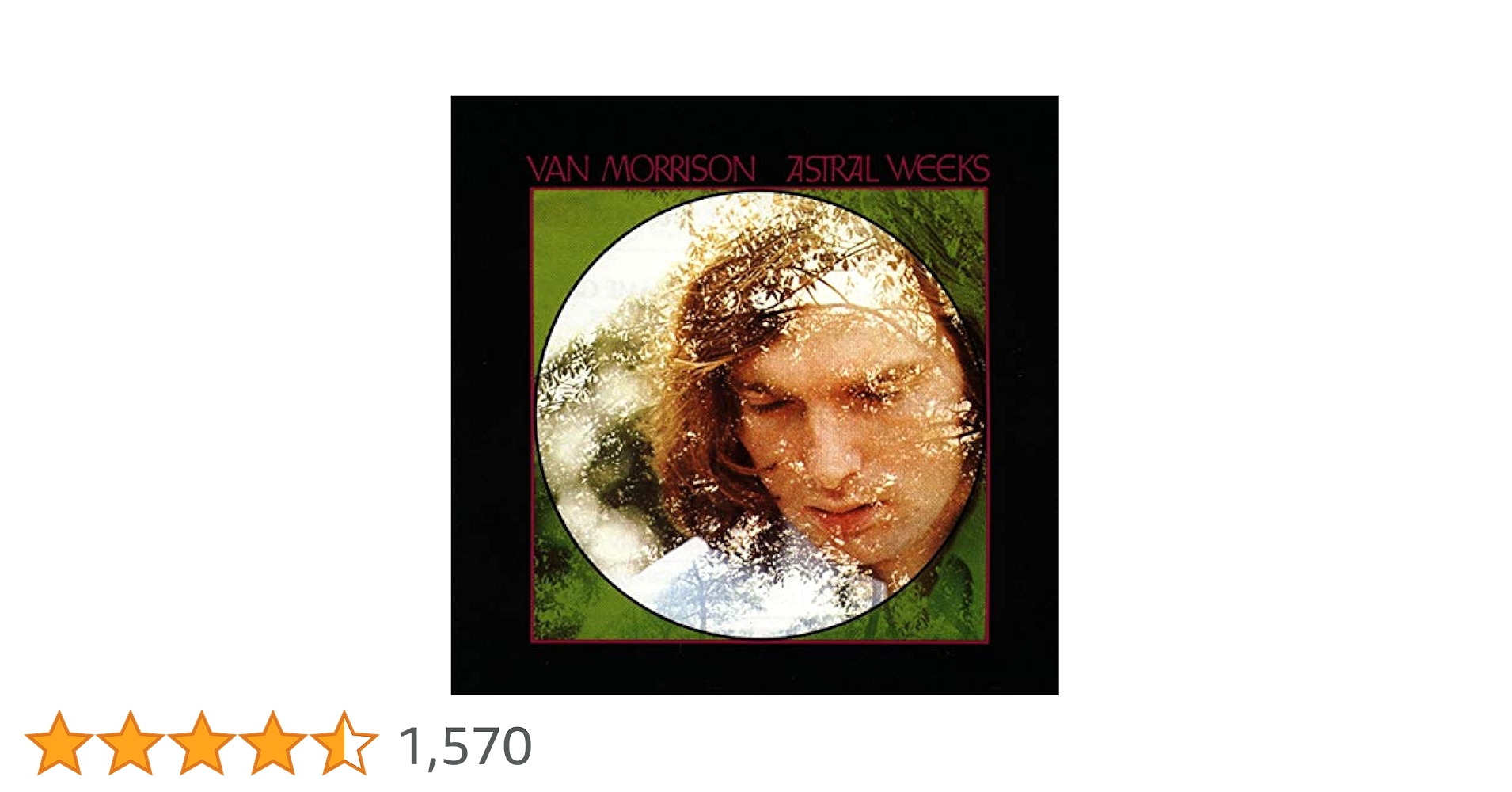 Astral Weeks［カセット］ Van Morrison – Astral Weeks – Vinyl (Olive-Green, LP, Album