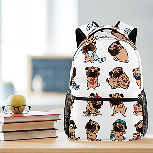 Sac à dos décontracté Corgi idéal pour les cours et sorties - 6
